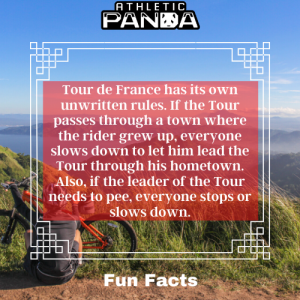 Fun Facts Tour de France unwritten rules